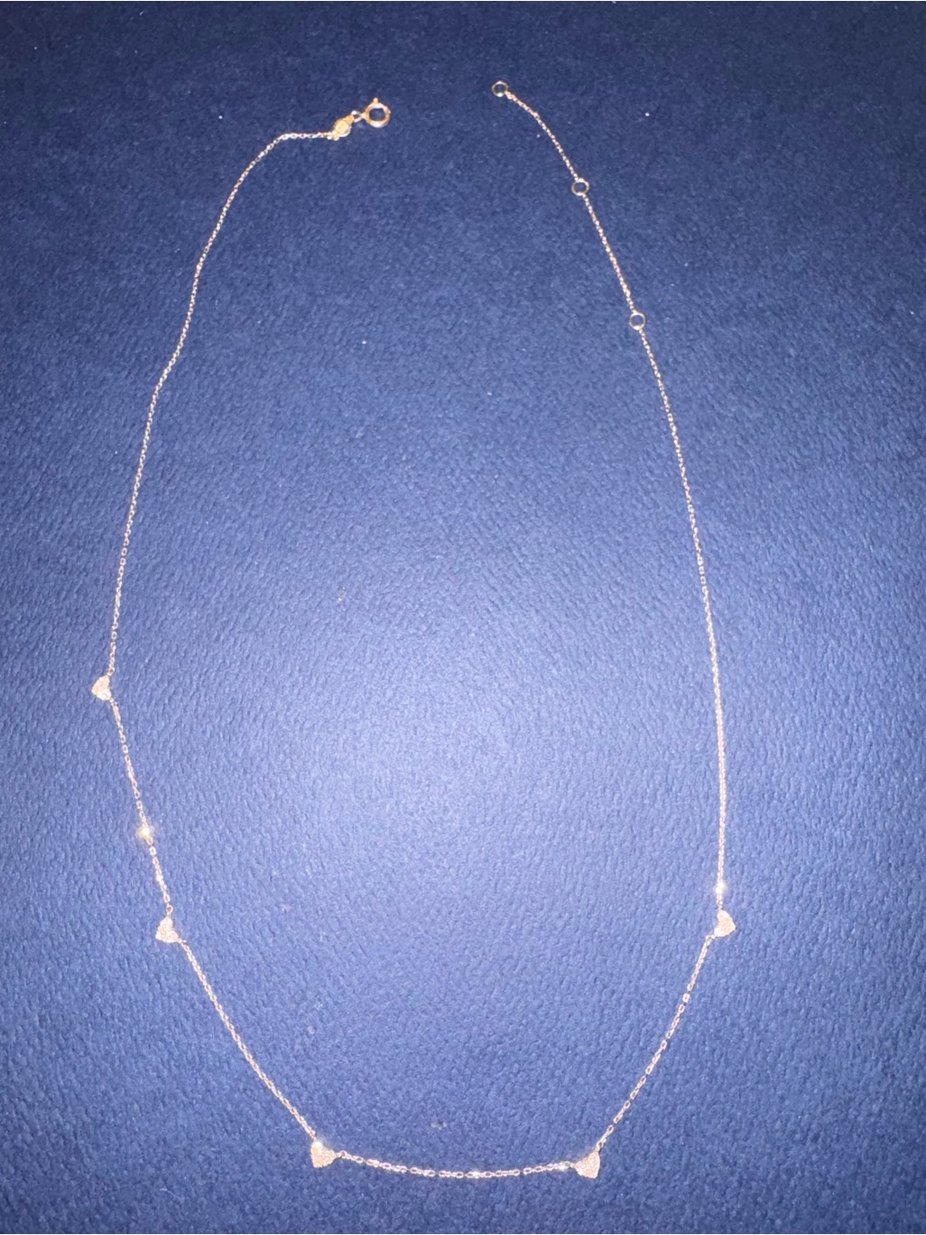14k Gold Small Diamond Pave Heart Necklace - Gorjana